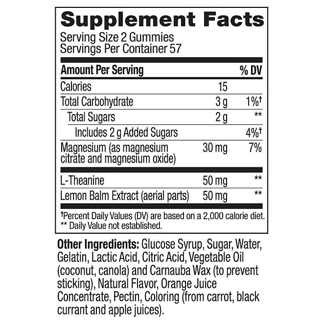 OLLY Kids Chillax Gummy, Sunny Sherbert, 114 ct. - Image 3