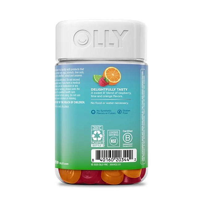 OLLY Kids Chillax Gummy, Sunny Sherbert, 114 ct. - Image 7