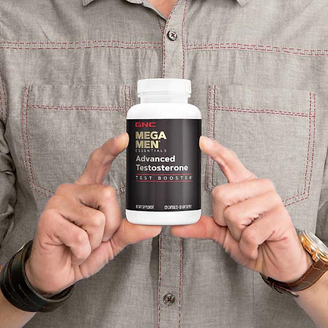 GNC Mega Men Advanced Testosterone Capsules, 120 ct. - Image 6