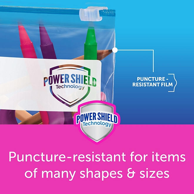 Ziploc Slider Freezer Bags, Variety Pack, 132 ct. - Image 8