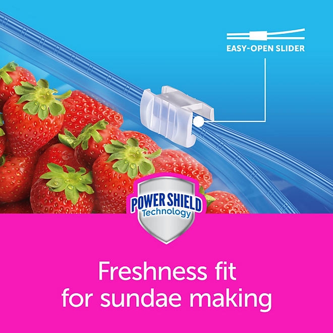 Ziploc Slider Freezer Bags, Variety Pack, 132 ct. - Image 9