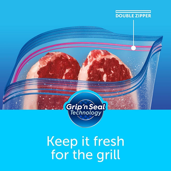 Ziploc 2-Gallon Seal Top Freezer Bags, 30 ct. - Image 6