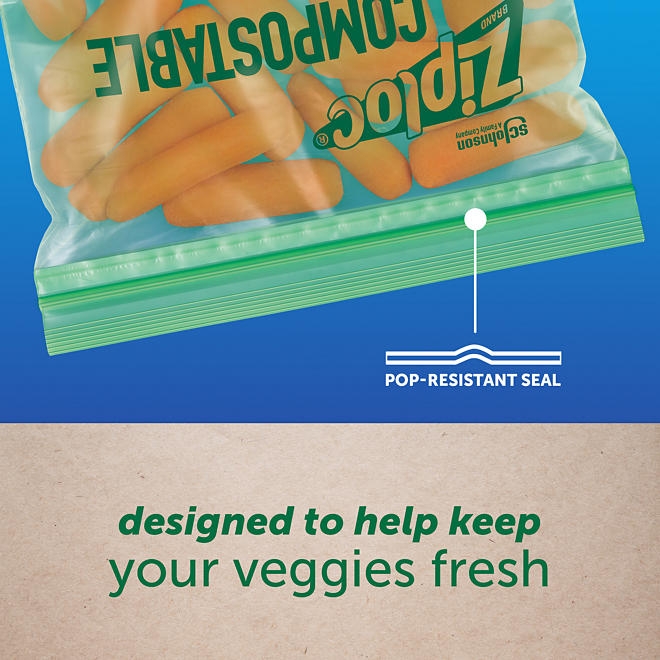 Ziploc Compostable Sandwich Bags, 80 ct. - Image 8