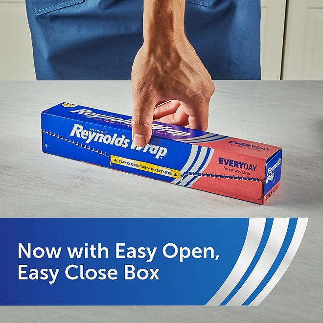Reynolds Wrap Every Day 12" Aluminum Foil, 200 sq. ft., 2 pk. - Image 4