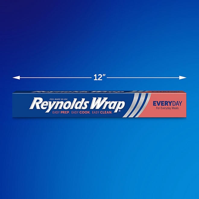 Reynolds Wrap Every Day 12" Aluminum Foil, 200 sq. ft., 2 pk. - Image 5