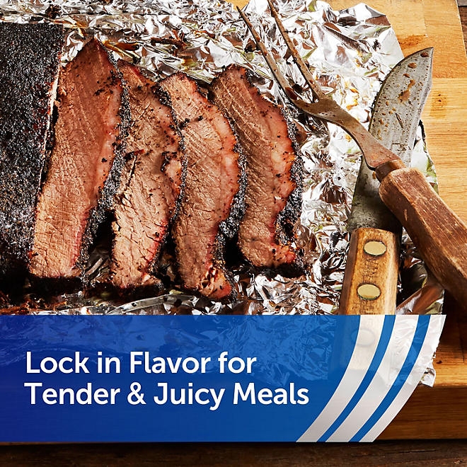 Reynolds Wrap Heavy Duty 18" Aluminum Foil, 120 sq. ft., 2 pk. - Image 6