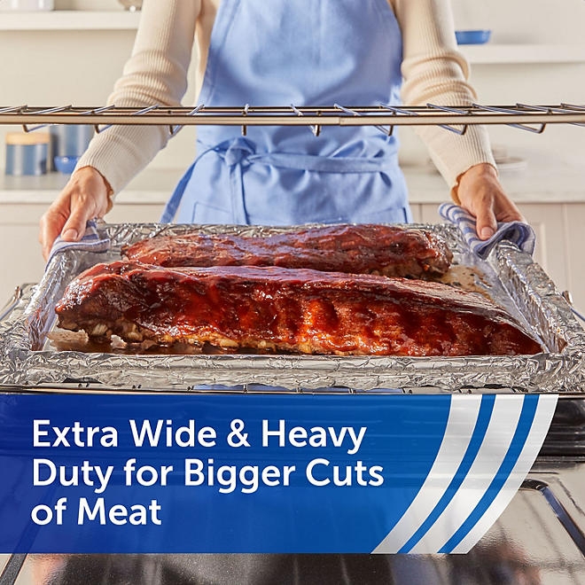 Reynolds Wrap Heavy Duty 18" Aluminum Foil, 120 sq. ft., 2 pk. - Image 7