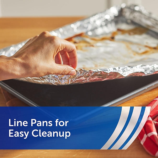Reynolds Wrap Heavy Duty 18" Aluminum Foil, 120 sq. ft., 2 pk. - Image 8