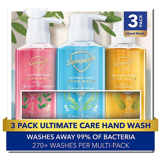 Safeguard Ultimate Care Hand Wash, Variety Pack, 15.5 fl. oz., 3 pk. - Image 2