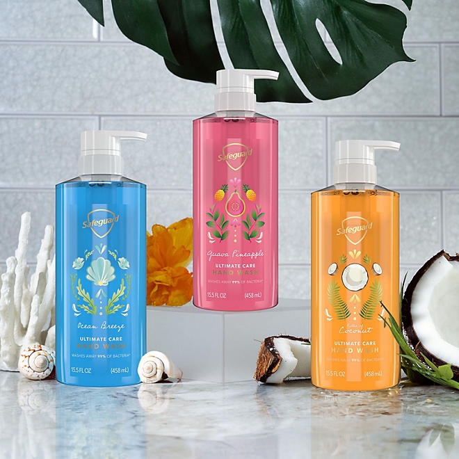 Safeguard Ultimate Care Hand Wash, Variety Pack, 15.5 fl. oz., 3 pk. - Image 7