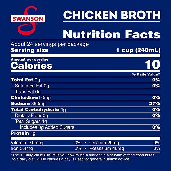 Swanson Chicken Broth 32 oz., 6 pk. - Image 3