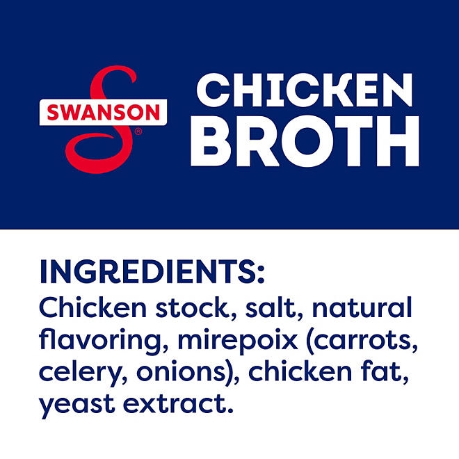 Swanson Chicken Broth 32 oz., 6 pk. - Image 4