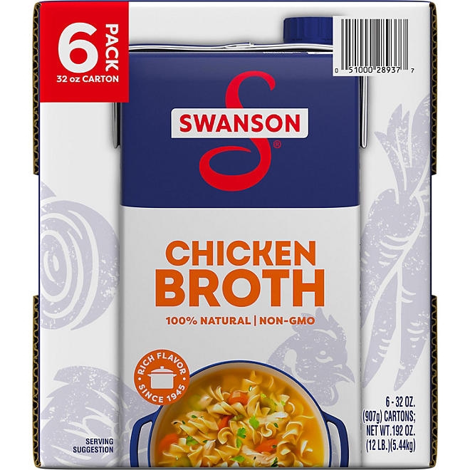 Swanson Chicken Broth 32 oz., 6 pk. - Image 11