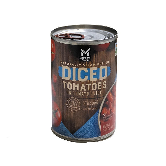 Member's Mark Diced Tomatoes in Tomato Juice, 14.5 oz., 12 pk. - Image 7