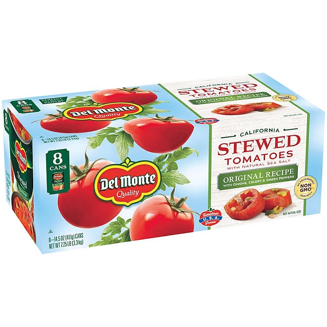 Del Monte Stewed Tomatoes 15.4 oz., 8 pk. - Image 3