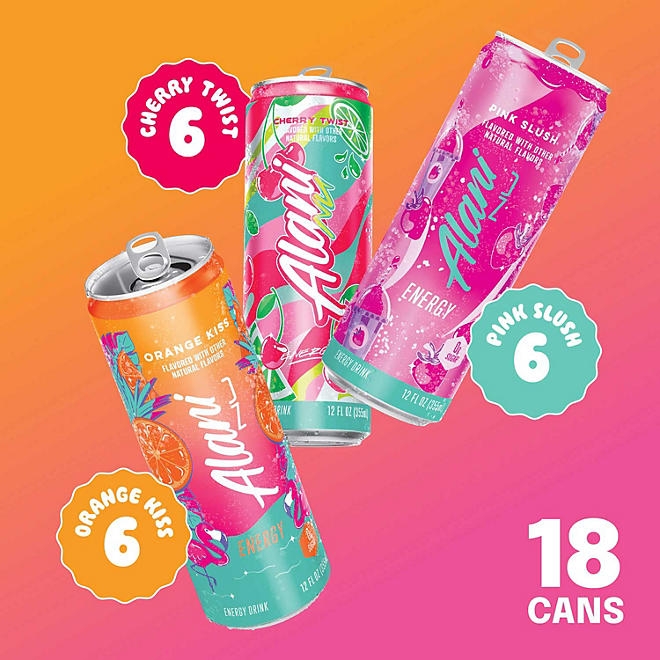Alani Nu Energy Drink, Variety Pack, 12 fl. oz., 18 pk. - Image 5