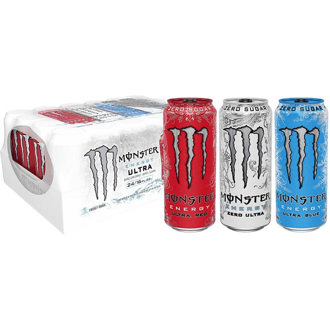 Monster Energy Ultra Variety Pack 16 fl. oz., 24 pk. - Image 2