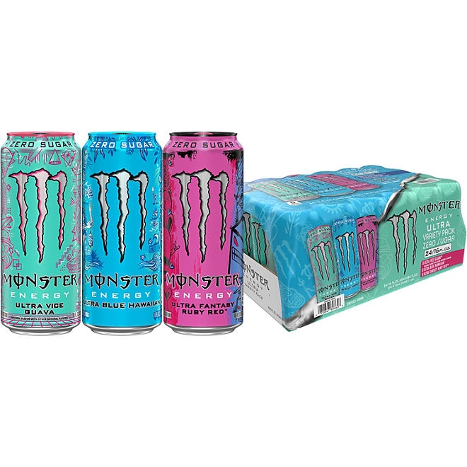 Monster Energy Ultra Variety Pack, 16 fl. oz., 24 pk. - Image 2