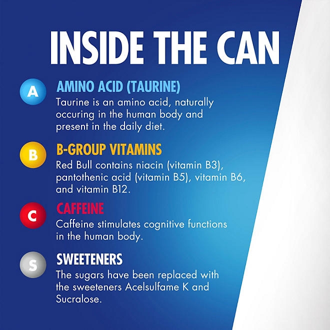 Red Bull Sugar-Free Energy Drink 12 fl. oz., 24 pk. - Image 4