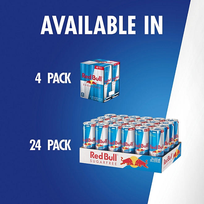 Red Bull Sugar-Free Energy Drink 12 fl. oz., 24 pk. - Image 9
