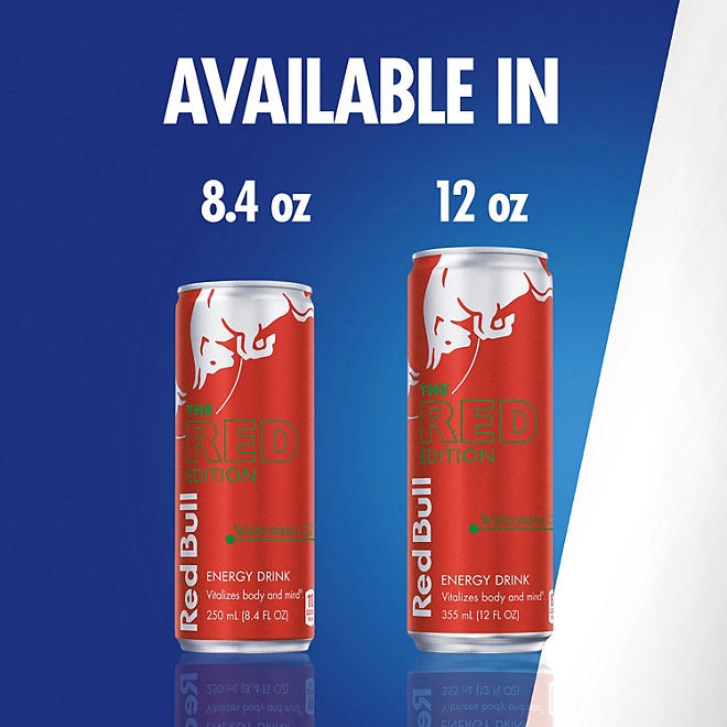 Red Bull Energy Drink, Watermelon 12 fl. oz., 24 pk. - Image 9