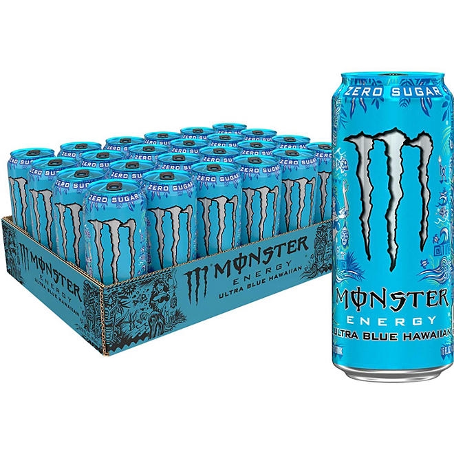 Monster Energy Ultra Blue Hawaiian, 16 fl. oz., 24 pk. - Image 2
