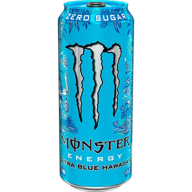 Monster Energy Ultra Blue Hawaiian, 16 fl. oz., 24 pk. - Image 4