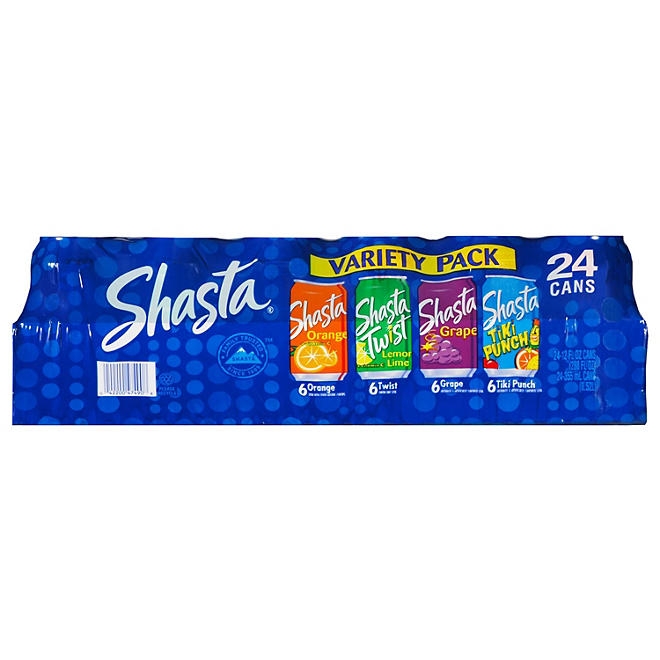 Shasta Soda Variety Pack 12 fl. oz., 24 pk. - Image 2