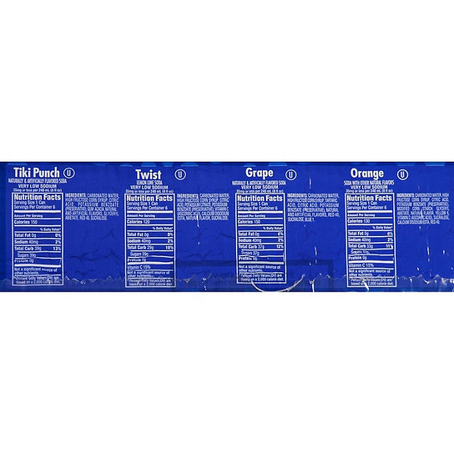 Shasta Soda Variety Pack 12 fl. oz., 24 pk. - Image 3