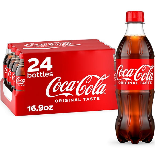 Coca-Cola Soda Soft Drink, 16.9 fl. oz., 24 pk. - Image 2