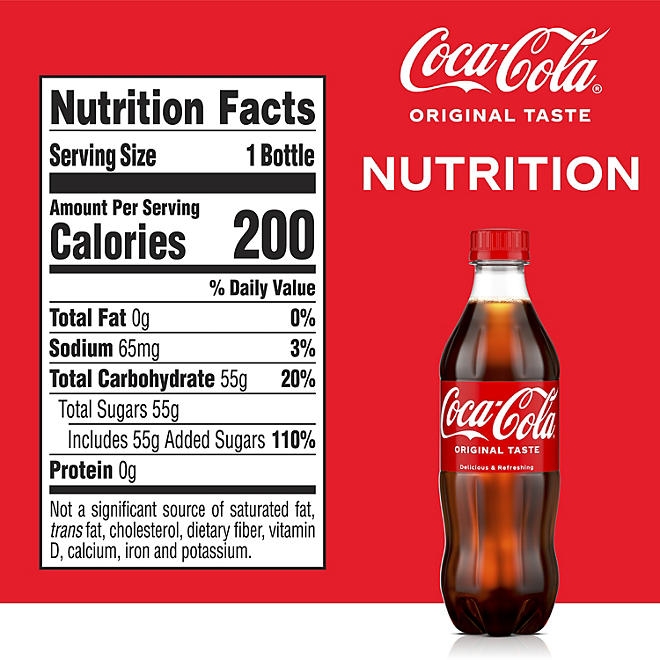 Coca-Cola Soda Soft Drink, 16.9 fl. oz., 24 pk. - Image 3