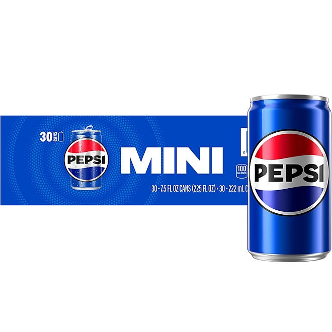 Pepsi Cola Mini Cans 7.5 fl. oz., 30 pk. - Image 2