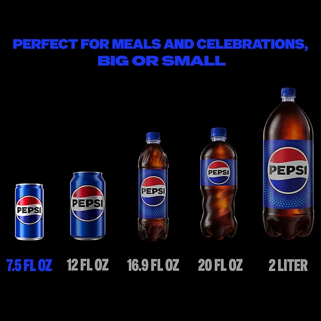 Pepsi Cola Mini Cans 7.5 fl. oz., 30 pk. - Image 5