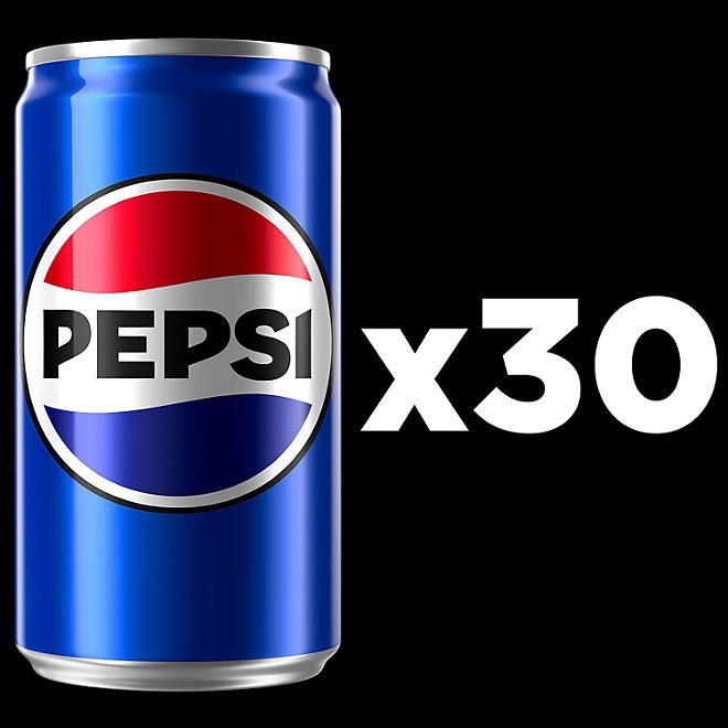 Pepsi Cola Mini Cans 7.5 fl. oz., 30 pk. - Image 6
