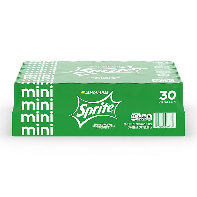 Sprite Mini Cans 7.5 fl. oz., 30 pk. - Image 2