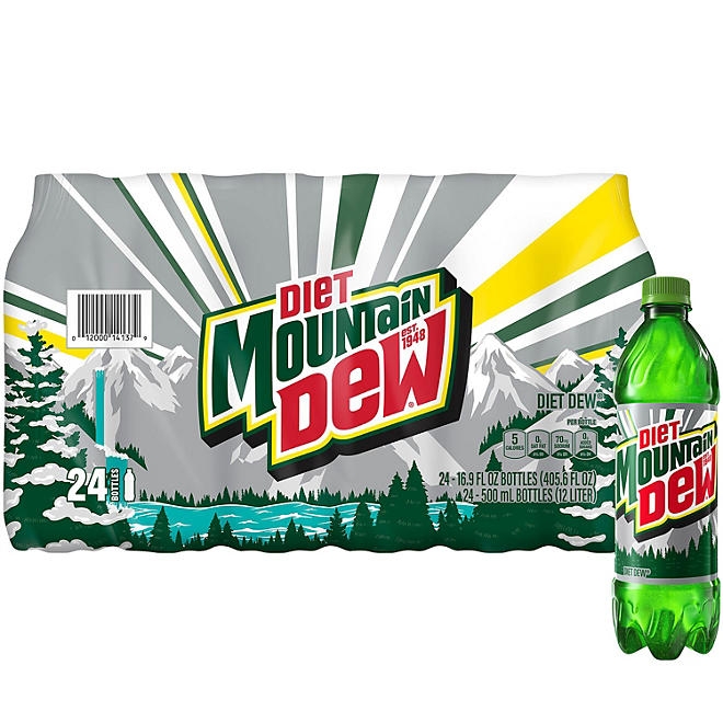 Diet Mountain Dew 16.9 fl. oz., 24 pk. - Image 2