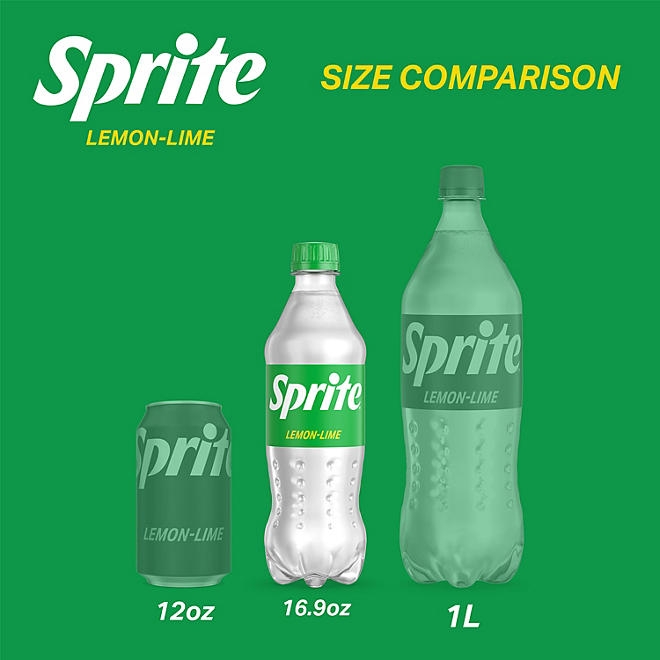 Sprite Lemon Lime Soda Soft Drinks, 16.9 fl oz., 24 pk. - Image 7