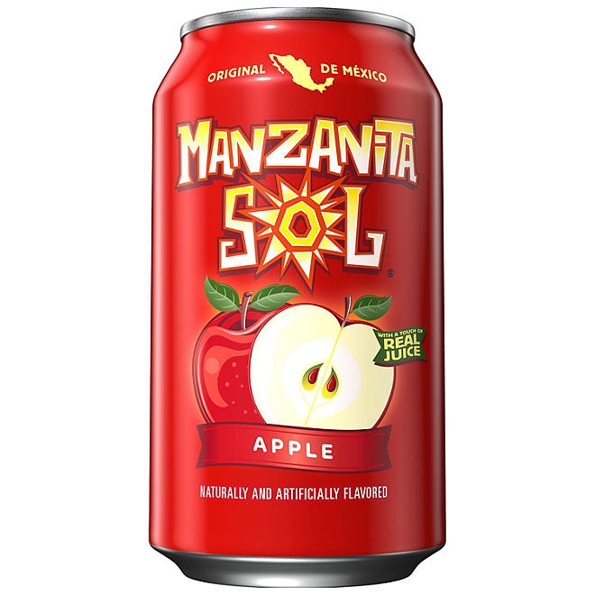 Manzanita Sol Soda Apple 12 fl. oz., 24 pk. - Image 5
