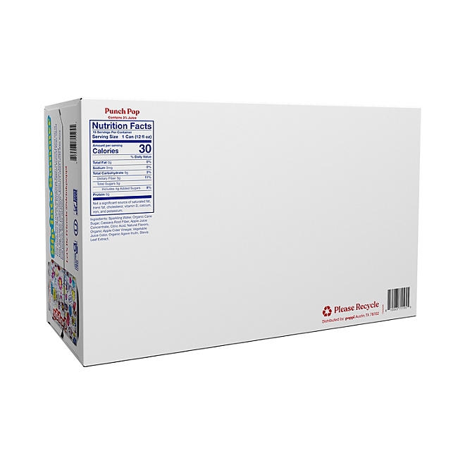 poppi Prebiotic Soda Punch Pop 12 fl. oz., 15 pk. - Image 8