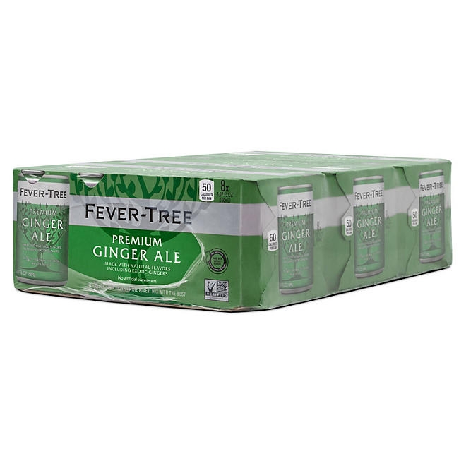 Fever-Tree Premium Ginger Ale, 5.07 fl. oz., 24 pk. - Image 2