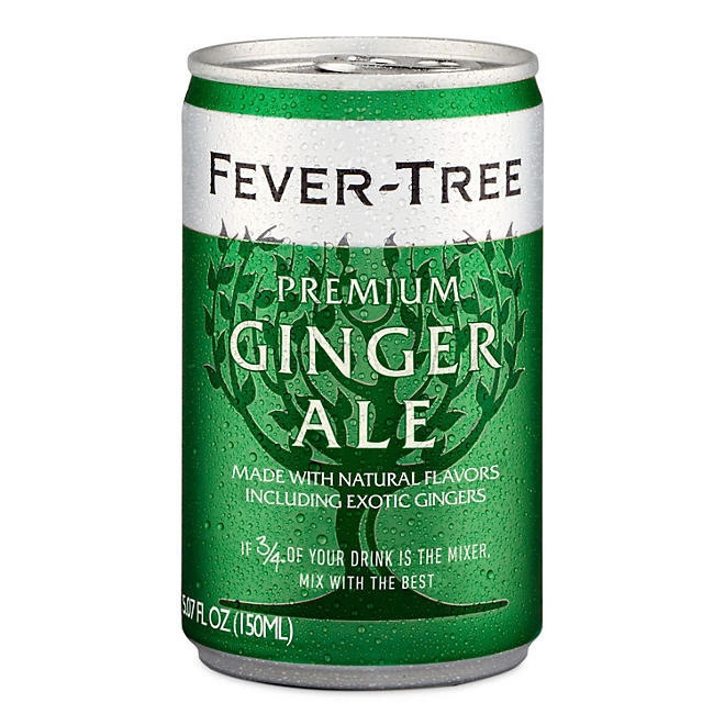 Fever-Tree Premium Ginger Ale, 5.07 fl. oz., 24 pk. - Image 4