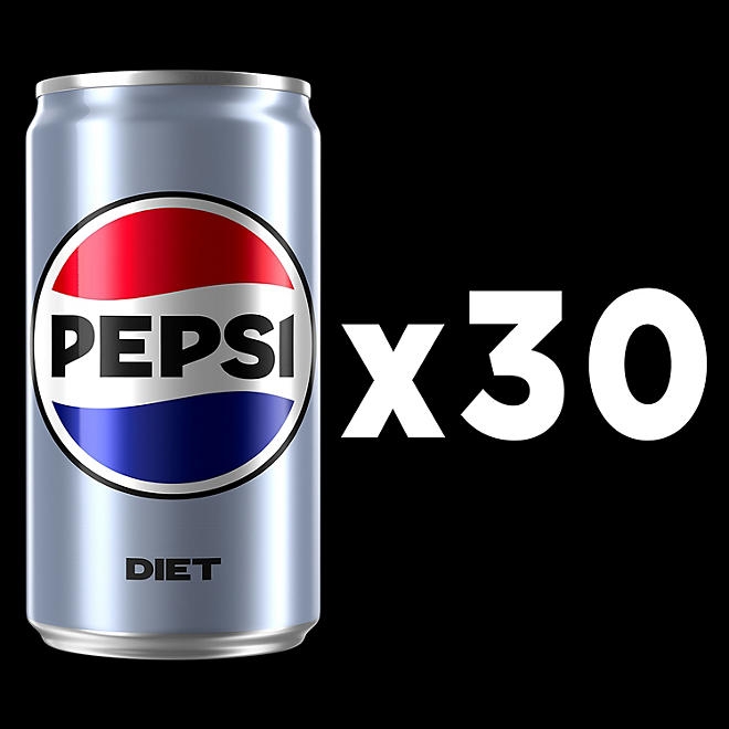 Diet Pepsi Original Mini Cans, 7.5 fl. oz., 30 pk. - Image 4