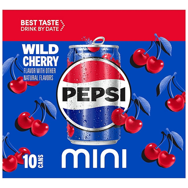 Pepsi Wild Cherry Mini Cans, 7.5 fl. oz., 30 pk. - Image 5