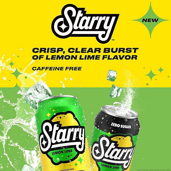 Starry Mini Cans Lemon Lime, 7.5 fl. oz., 30 pk. - Image 6