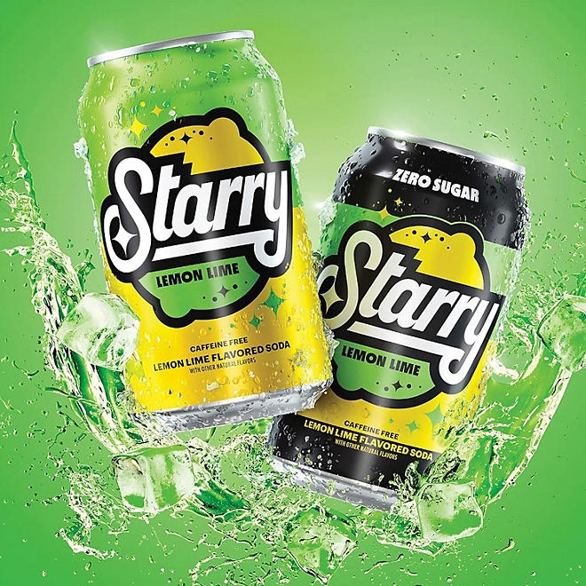 Starry Mini Cans Lemon Lime, 7.5 fl. oz., 30 pk. - Image 7