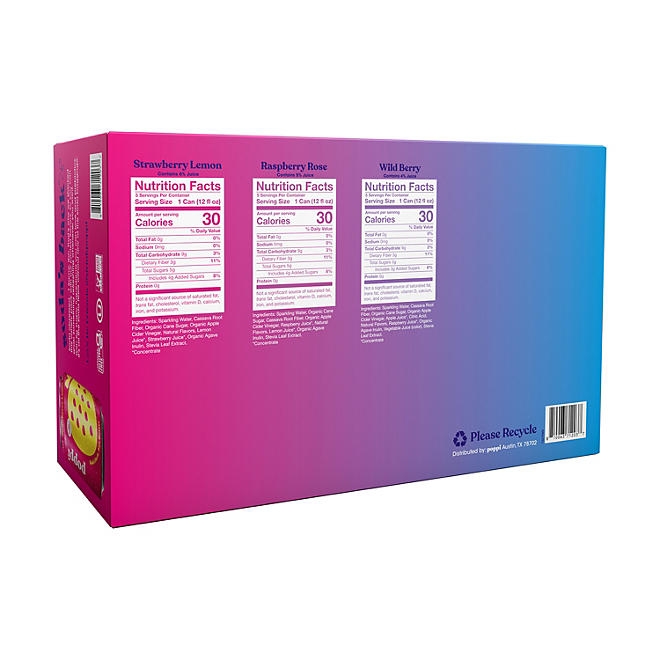 poppi Prebiotic Soda Tastemakers Variety 12 fl. oz., 15 pk - Image 3