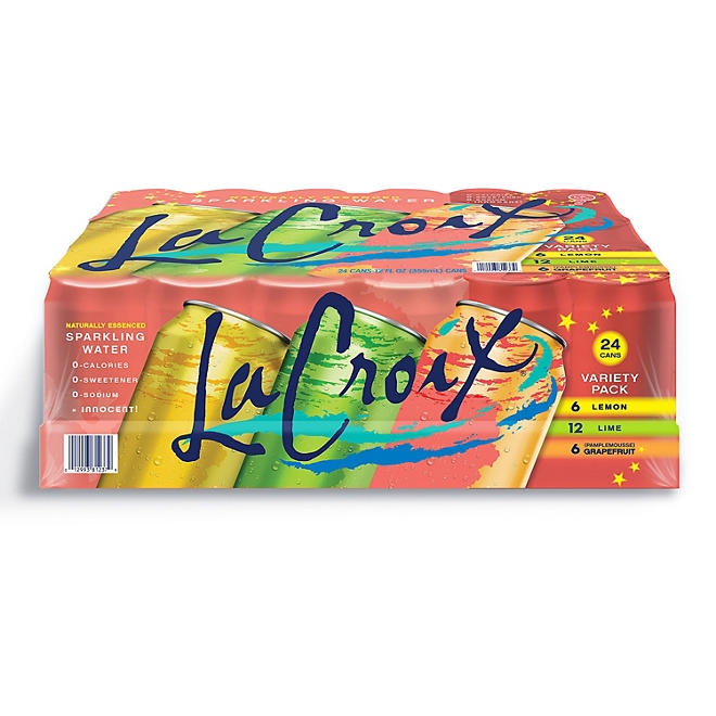 LaCroix Sparkling Water Variety Pack 12 fl. oz., 24 pk. - Image 2