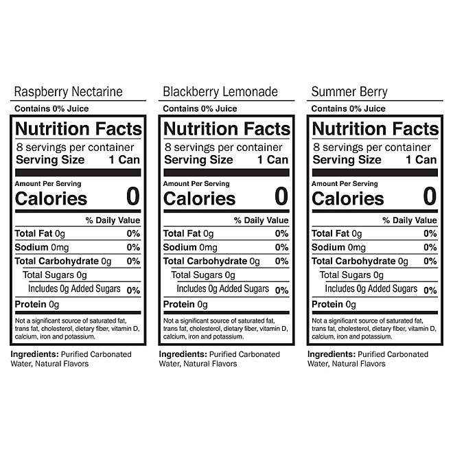 Waterloo Sparkling Water Variety Pack 12 fl. oz., 24 pk. - Image 3