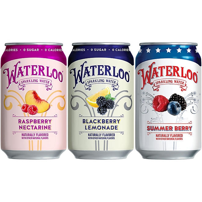 Waterloo Sparkling Water Variety Pack 12 fl. oz., 24 pk. - Image 6