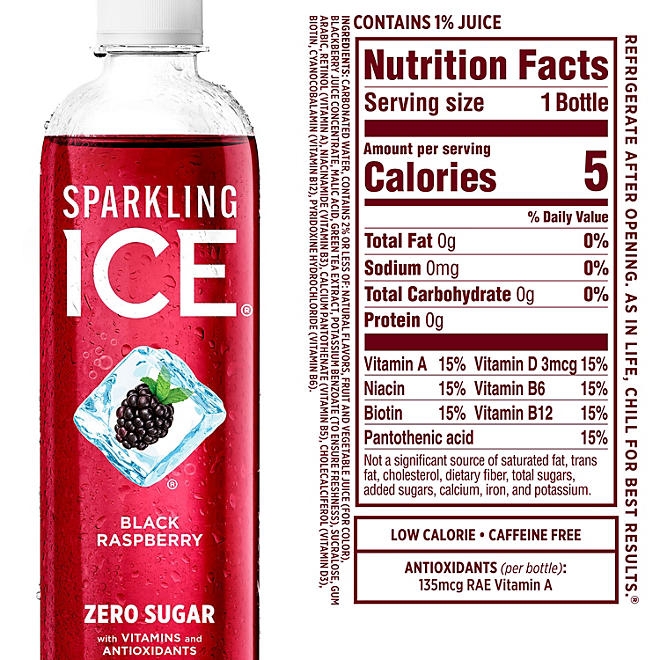 Sparkling Ice Red Variety Pack 17 fl. oz., 24 pk. - Image 3